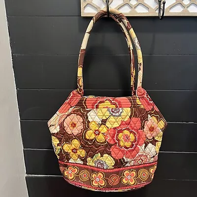 VERA BRADLEY BUTTERCUP Floral ANGLE TOTE • $11.99