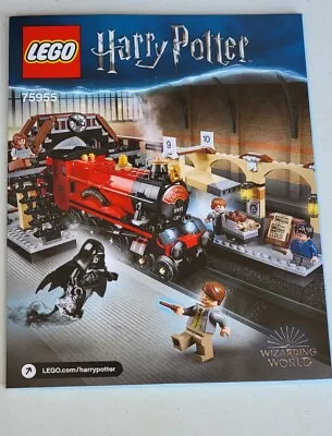 NEW! Lego Instructions / Manuals ONLY #75955 - Hogwarts Express - Harry Potter • $21.83