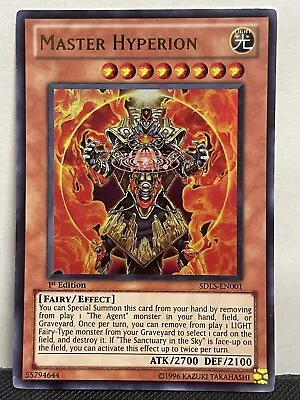 Master Hyperion - SDLS-EN001 NM - Ultra Rare - 1st Edition Yugioh TCG • $1