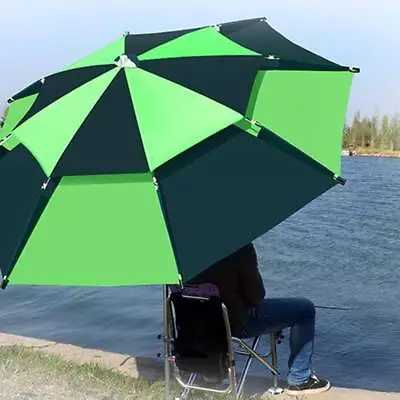 £19.99 • Buy Outdoor Beach Parasol Garden Patio Tilting Sun Shade Sun Umbrella 2M Red