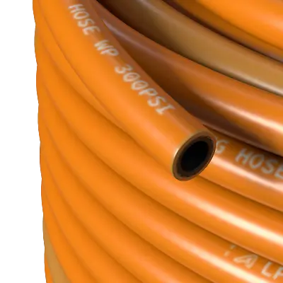 LPG HOSE PIPE 8mm CALOR GAS ORANGE PROPANE BUTANE BBQ CARAVAN CAMPING HOSE PIPE • £215.04