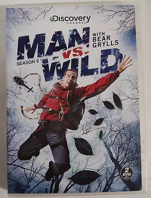 Man VS. Wild DVD Season 5 Bear Grylls Discovery Channel Survivalist Survival • $10.49