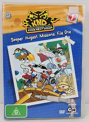 Codename - Kids Next Door - Sooper Hugest Missions - File 01 (DVD 2002) • $24.99