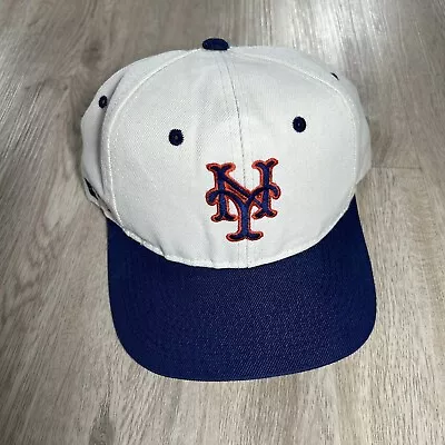Vintage Sports Specialties New York Mets Hat Snapback MLB Baseball White Cap • $112.50