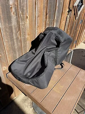 J.L. Childress Ultimate Backpack Car Seat Padded Travel Bag/Case Black Nice • £24.10