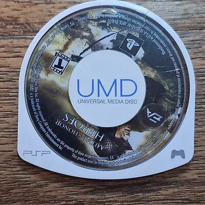 Medal Of Honor: Heroes (Sony PSP 2006) UMD • $5.95