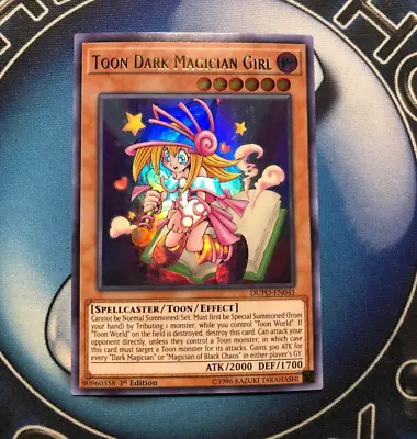 *** Toon Dark Magician Girl *** 1st Edition Mint Ultra Rare Dupo-en041 Yugioh! • $4.95