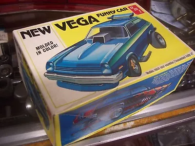 Vintage Chevrolet Vega Funny Car ModelwagonkammbackcompleteamtrareT491 • $75