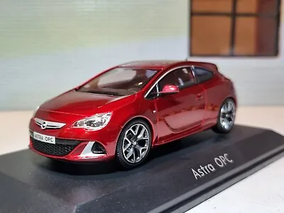 1:43 Vauxhall Astra OPC Opel 2.0 Coupe GTC Red VXR 2012 Diecast Model Car Mk6 • £30