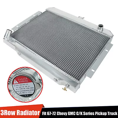 3 Row Aluminum Radiator For 72-86 Jeep CJ5/CJ6/CJ7 81-85 Scrambler 3.8/4.2/5.0L • $105.88