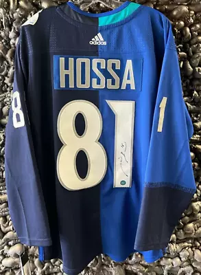 Marian Hossa World Cup Hockey Autographed Jersey AJ Sports COA • $254.44
