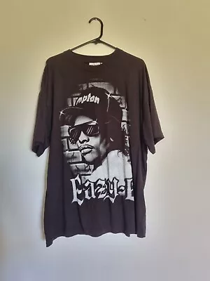 Eazy E Tshirt XL Black Straight Outa Compton 90s Rnb Rap Music Merch NWA  • $22