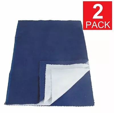 2-Pack Jewelry Cleaning Polishing Cloth Silver Gold Brass Shine Multiple Layer • $6.39