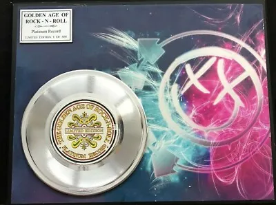 $94.99 • Buy Blink-182 Limited Edition Platinum Record & Poster Art Plaque  #173 Of #500  -W-