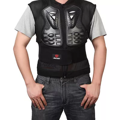 Body Chest Spine Protector Motorcycle Armor Vest For Motocross Dirt Bike Skating • $53.88