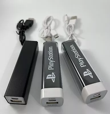 Lot Of 3 Portable Power Bank Phone Charger 2200mAh • $17.99