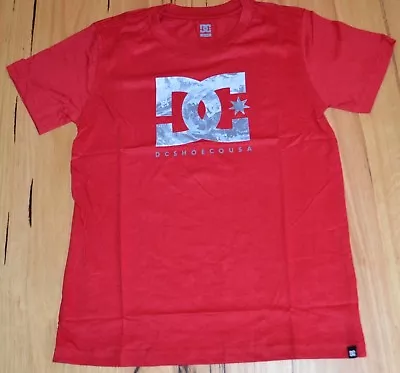 DC Shoes Boys Printed T Shirt - RED- SIZE - 101214  & 16 YEARS - NEW • $28