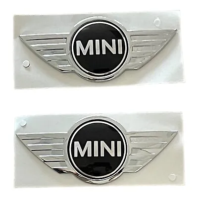 2007-2013 MINI Cooper S Front And Rear Badge Set 51142754973 R56 R57 Genuine OEM • $78.99
