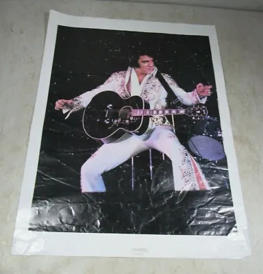 Vintage 1972 Elvis Presley Concert Poster 23  X 17 1/2   • $125