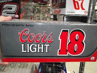 Acme 1/18 #18 Coors Light Brad Doty Sprint Car A1809525 New In Sealed Box • $16.50