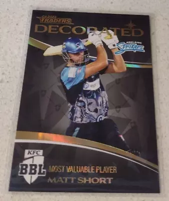 2023/24 Traders Cricket Luxe Matt Short Decorated D 16/30 Strikers • $7.59