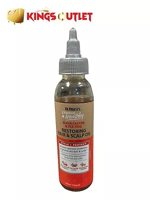 Dr. Miracle's Strong & Healthy Restoring Hair & Scalp Oil 4 Oz • $11.59