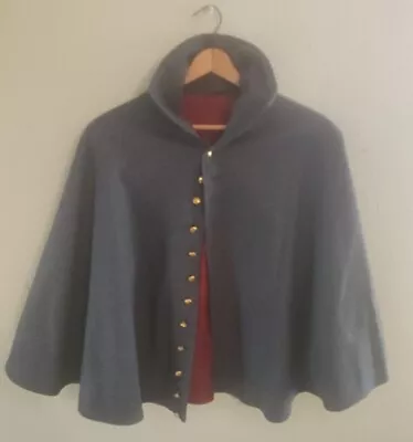 Civil War CSA Confederate Top Cape Reenactment Excellent Condition • $98.40