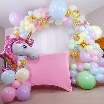 Unicorn Colorful Balloon Arch Garland Kit Birthday Balloons Party Decorations • $18.98