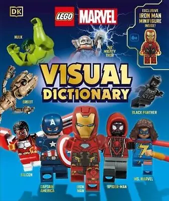 LEGO Marvel Visual Dictionary By Simon Hugo • £16.68