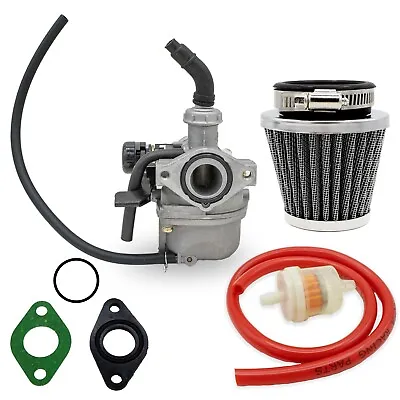 Pz19 Carburetor 35mm Air Filter 50 70 90 110 125cc Dirt Bike Atv Quad Go Kart • $19.95