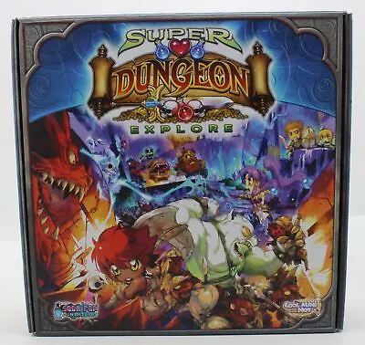 CMON Soda Pop Miniatures - Super Dungeon Explore Board Game Complete - 2011 • $119.99