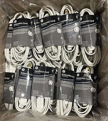 Extension Cord Indoor Light Duty 6 Foot 2 Prong 3 Plug Outlet Buy 4 Get 50% Off • $3.25