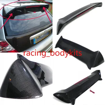 For Honda 01-05 EP3 Civic Hatch OE Rear Spoiler Wing W/brake Lights Carbon Fiber • $459.08