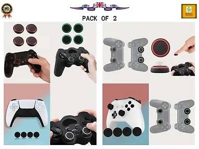 Universal Silicone Button Thumb Stick Cover Grip Caps For 360 Games Controllers • £2.21