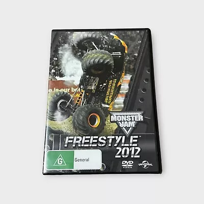 Monster Jam Freestyle 2012 Monster Trucks Region 4 New Sealed NTSC Cars • $9.69