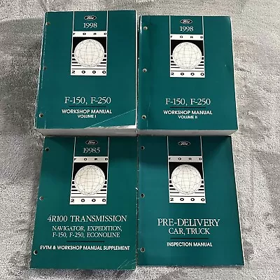 1998 Ford F-150 250 F150 F250 Truck Factory Work Shop Service Repair Manual Set • $110