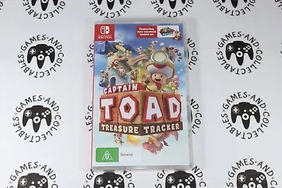 Nintendo Switch | Captain Toad - Treasure Tracker | Case Only NO GAME | Oz Shop • $24.99