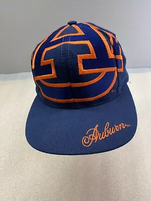 Rare Vintage Auburn University AU The Game Big Logo Hat Snapback RARE • $299.99