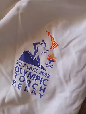 Olympic Torch Relay Shirt Pants Set Salt Lake 2002 Official Torchbearer • $85