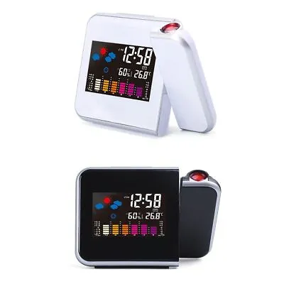 £10.41 • Buy Smart Alarm Clock Digital Led Projector Temperature Time Projection Lcd Display