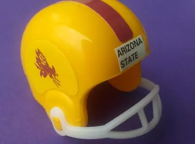 1990 Arizona State Sun Devils Mini NCAA Vintage Gumball Football Helmet Decal St • $10.70