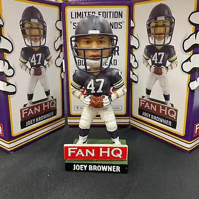 Joey Browner Fan HQ Exclusive Strong Hands Bobblehead Minnesota Vikings • $29.99