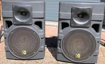 2x BULLETPROOF ECLER PhiloS 12A Speakers | Active | 400w Each | Stands | DJ PA • £89