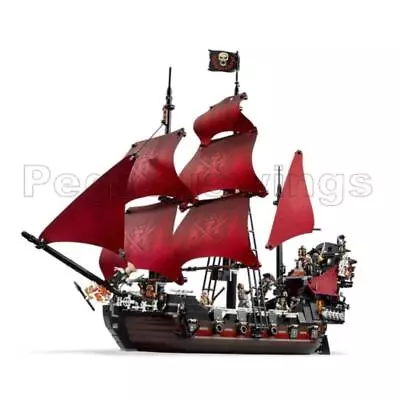 Pirates Of The Caribbean Queen Anne's Revenge LEGO Interchangeable Blocks1151 • $128.99