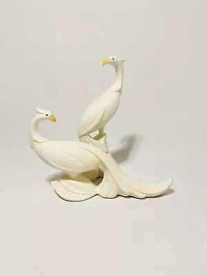 Mid-Century Modern Pair Of Peacock Sculptures Made By Maddux California Pottery • $45