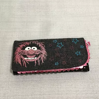 2007 The Muppets Animal Trifold Credit Card Holder Wallet Twill 8”x4” • $29.97