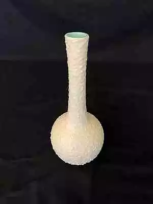 Royal Haeger White Lava Glaze Bud Vase MCM • $25