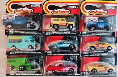 Majorette Metal Vintage Lot (9) Land Rover Ice Cream Truck Good Condition. • $39.99