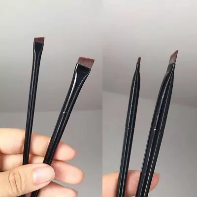 $2.30 • Buy Professional Angled Eyebrow Brush Eye Liner Brush Brow Makeup Cosmetic Tool AU