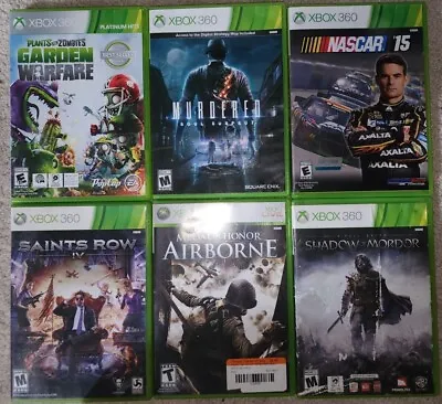 $15 • Buy Xbox 360 Game Case Lot